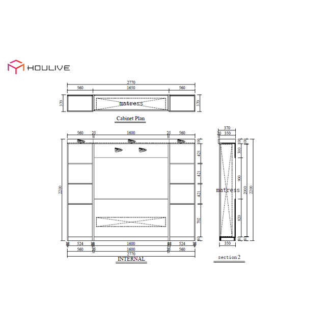 Murphy Bed Used As Space Saving Bedroom Furniture Set