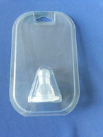 Lot de sucettes pour bébé, emballage blister transparent personnalisé, emballage blister de présentation au détail pour sucettes pour bébé