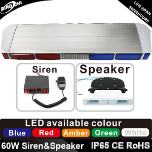 Biaochi <span class=keywords><strong>ESCORT</strong></span> 60W Barra Luminosa LED di Emergenza a Grandezza Naturale per Ambulanze con Altoparlante Sirena 24V-Nuovo - Product Image 6