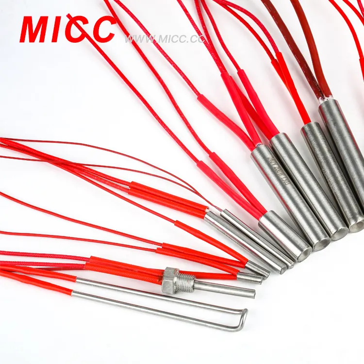 MICC หลอดความร้อนไฟฟ้าสำหรับอุตสาหกรรมเครื่องทำความร้อนแบบตลับความหนาแน่นสูงขนาดใหญ่ราคาดี