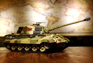 Xe tăng điều khiển từ xa HengLong 3888A-1 RC Metal German King <span class=keywords><strong>Tiger</strong></span> Henschel tỷ lệ 1:16, xe tăng hạng nặng chuyên nghiệp 2.4G có chức năng khói - Product Image 2
