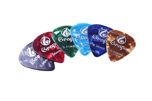 Plectres de guitare électriques spéciaux en celluloïd en gros et OEM, accessoires pour plectres de guitare - Product Image 2