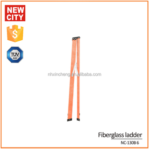 De fibra de vidrio escalera de 6 pasos de doble propósito plegable telscopic - Product Image 4