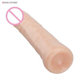 Großer Weicher Realistischer <span class=keywords><strong>Dildo</strong></span> aus Gummi - Product Image 4
