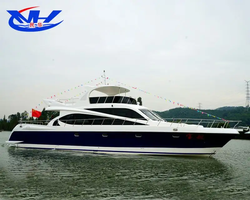 Скорость рыбалки роскошная яхта тип класса люкс мотор стекловолокно спортивная яхта для продажи