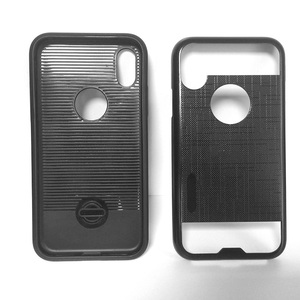 2018 tendencia productos paño patrón PC suave TPU marco híbrido Combo Shockproof cubierta móvil para <span class=keywords><strong>iPhone</strong></span> X <span class=keywords><strong>10</strong></span> caso - Product Image 4