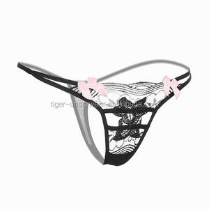 Pizzo con fiocco carino Sexy giovani ragazze trasparenti perizoma <span class=keywords><strong>mutandine</strong></span> per la <span class=keywords><strong>vendita</strong></span> - Product Image 4