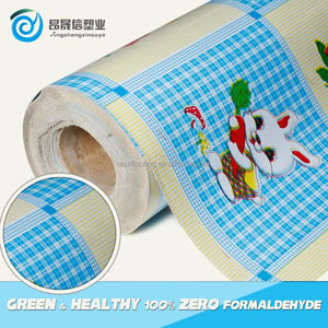 <span class=keywords><strong>Sol</strong></span> en plastique en lin, <span class=keywords><strong>sol</strong></span> coloré, en pvc, avec support en feutre rouge/blanc, bon marché, 1 pièce - Product Image 6