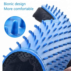 Hot sale amazing effect Silicone cleaning massage wash gloves for cat dog - Product Image 6
