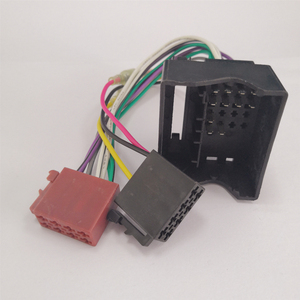 Câble d'autoradio Android avec adaptateur de boîtier CAN-Bus, faisceau de câblage automobile, connecteur d'alimentation, <span class=keywords><strong>prise</strong></span> ISO pour BMW - Product Image 1