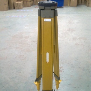Fábrica Mais Barata Alta Guality 10kg Heavy Duty Flat Head Tripé De Levantamento De Madeira JM-2 Auto Nível ou Estação Total De Teodolito - Product Image 3
