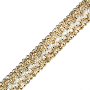 2017 Giallo elegante intrecciato trim fringe gimp per la decorazione con 11 colori - Product Image 3