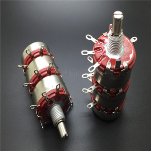 פוטנציומטר סרט פחמן פוטנציומטר WTH118 2W220K שלוש טבעת 3 שכבה 20 מ"מ ידית <span class=keywords><strong>WH118</strong></span> - Product Image 3