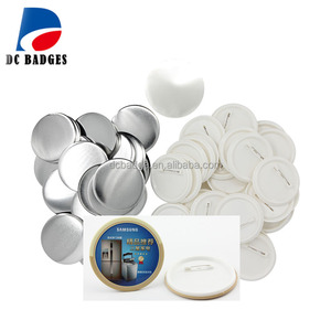 New Pin Huy Hiệu Chất Liệu của 58Mm 2 1/4 "Nhựa <span class=keywords><strong>Pinback</strong></span> Trống Nút Huy Hiệu Bộ Phận - Product Image 3