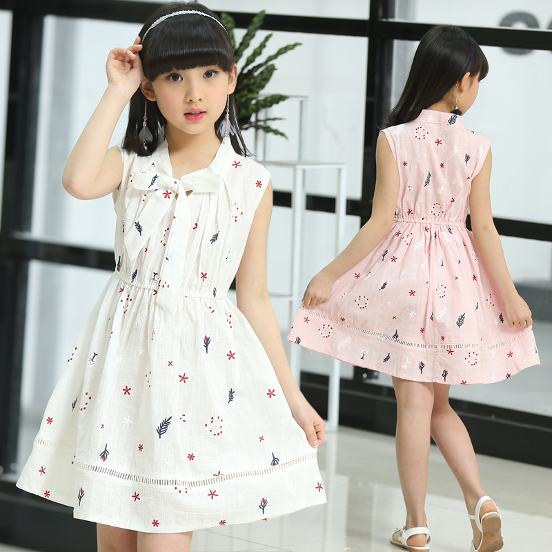 slim fit dress slacks Summer Fashion Fancy Baby Girl Dress main image 0