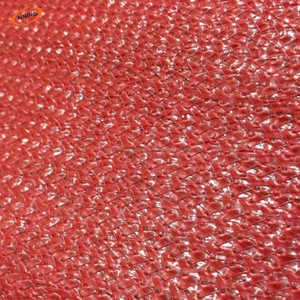 Alta calidad resistente roja red net gruesa de parasol/ sombra impermeable de HDPE anti los rayos dañinos producidos del <span class=keywords><strong>sol</strong></span> - Product Image 6