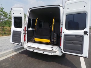 장애인 장애인 밴 트럭 전기 유압 파워 휠체어 리프트 휠체어 리프트 플랫폼 350kg 용량 - Product Image 3