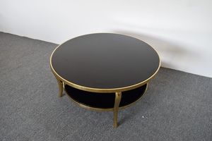C10 Oro <span class=keywords><strong>rotondo</strong></span> di <span class=keywords><strong>vetro</strong></span> tavolino <span class=keywords><strong>per</strong></span> soggiorno - Product Image 3