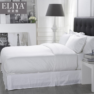 ผ้าฝ้ายผ้าปูเตียงโรงแรมฮิลตันกับปกผ้านวมชุด/ชุดนอน - Product Image 6