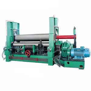 12MM 3200MM Stainless steel W11 3 roller rolling machine three rollers plate bending machine