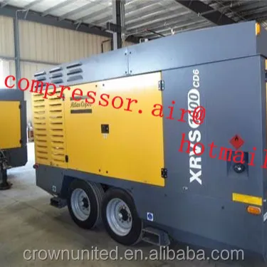 XRVS 1000+ CD, XRVS1000 CD, The Drillair range: powerful and agile, ATLAS COPCO MOBILE AIR COMPRESSOR