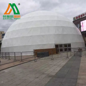 Carpa Domo Geodésica Transparente de 6M 15M de Diámetro para Campamento de Invierno - Product Image 3