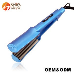 Chuyên Nghiệp Nhãn Hiệu Riêng Plancha De Cabello Titan Vàng 2in1 Và Curler Straitner Flat Iron Straighter Tóc Ép Tóc - Product Image 4
