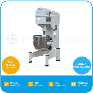 Máy Trộn Sàn Hành Tinh 80L Dung Tích Lớn Với Bộ Hẹn Giờ Và Truyền Dẫn Kép-B80K-1 - Product Image 4