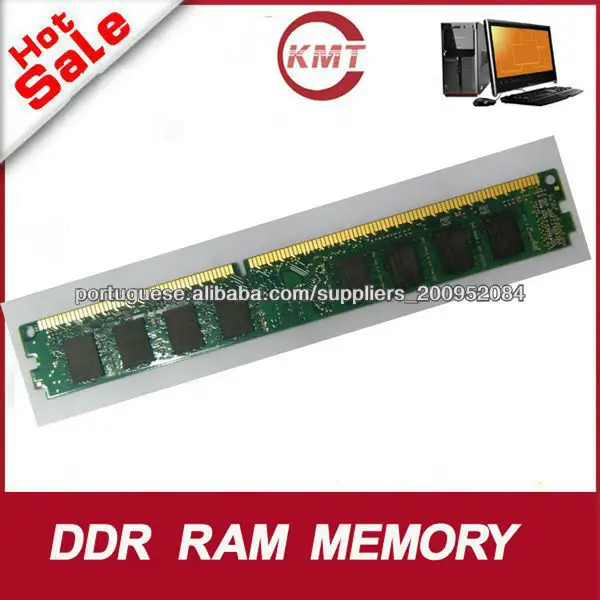 módulo de alta qualidade de desktop 1GB DDR2 800mhz 8bits RAM