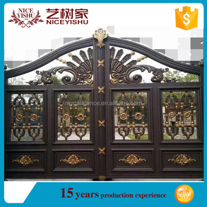 Indio casa últimos diseños <span class=keywords><strong>de</strong></span> la puerta principal y automático casa diseños <span class=keywords><strong>de</strong></span> la puerta principal <span class=keywords><strong>de</strong></span> aluminio fundido - Product Image 2