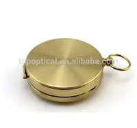 Brass Compass with Keychain, Wholesale