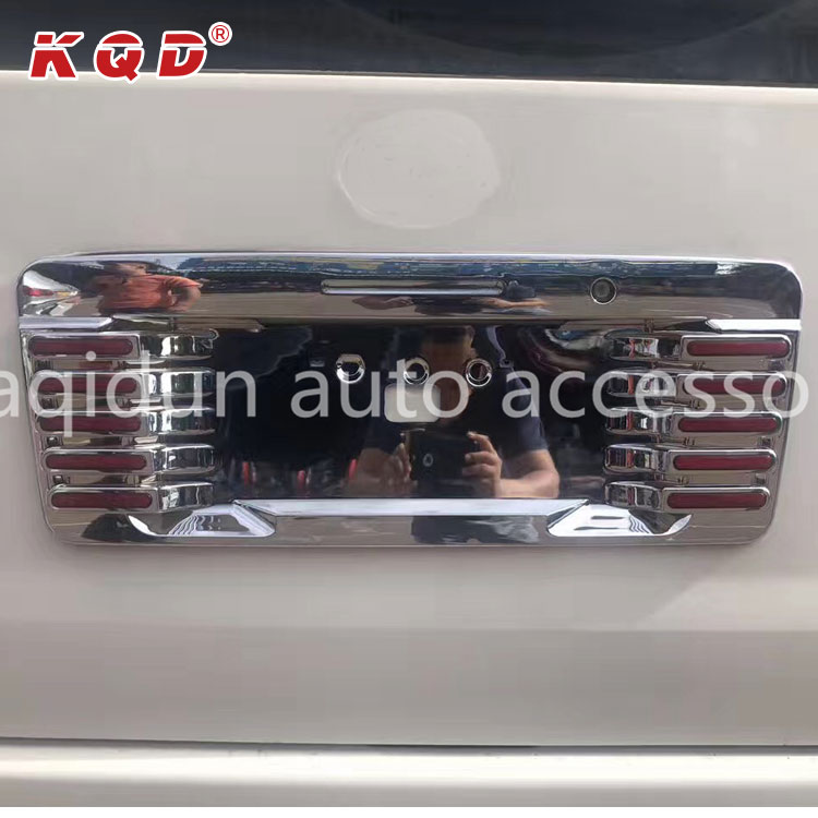 Новые модные мини-автобус тенденция светодиод номерной знак рамка для hiace