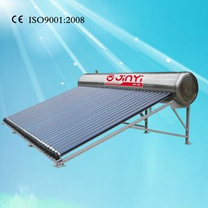 Chine Usine Directement Prix 100L-300L <span class=keywords><strong>Style</strong></span> Européen En Acier Inoxydable Compact chauffe-eau Solaire De Tuyau De Chaleur Pressurisé Geyser - Product Image 3