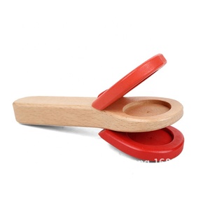 Castañuelas de Madera para Niños, Martillo de Sonido, Instrumento Musical de Una Sola Mano - Product Image 2