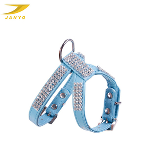 Usine à la main en cuir roulé mode petit chien harnais - Product Image 3