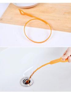 Attrezzo da cucina strumento di pulizia <span class=keywords><strong>per</strong></span> <span class=keywords><strong>la</strong></span> rimozione dello scarico dei capelli del serpente di scarico da 19.6 pollici/detergente <span class=keywords><strong>per</strong></span> lavello di sblocco - Product Image 2