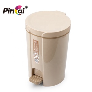 Hight Quality trashcan Simple Design Foot Pedal Mute Design dustbin Plastic waste bin trash can Dust bin