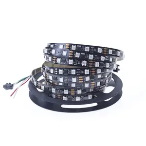 Tira de led programável, 12v 60leds/m 20ic rgb ws2811 led pixel ip20 5m vendas de fábrica