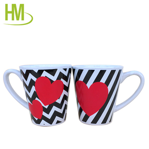 Hermosa cerámica <span class=keywords><strong>tazas</strong></span> de café <span class=keywords><strong>pintura</strong></span> taza con el corazón - Product Image 2