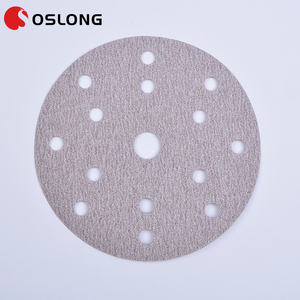 1.5 "-<span class=keywords><strong>12</strong></span>" एल्यूमीनियम ऑक्साइड ड्राई सैंडिंग ब्राउन लकड़ी धातु ऑटोमोटिव 150 मिमी सैंडपेपर डिस्क - Product Image 2