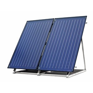 Calentador de Agua Solar de Panel Plano Doble <span class=keywords><strong>para</strong></span> Balcón, Precio de Fábrica, Económico, Guangzhou - Product Image 1