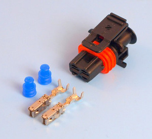 2 yollu kadın Common Rail dizel enjektör fiş konnektörü kiti - Product Image 2