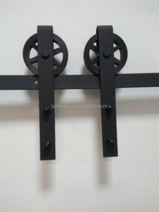 Pemasok Tiongkok Perkakas Pintu Gudang Kayu Geser Baja Karbon Interior Modern