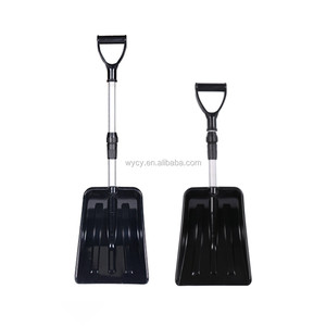 Телескопическая маленькая небьющаяся пластиковая лопата для снега в автомобиле - Product Image 5