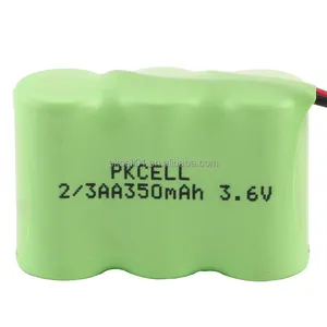 NiMH 2.4v 3.6v 4.8v 6v 7.2v 8.4v 9.6v 10.8v 12v 24v AA Rechargeable batterie pack