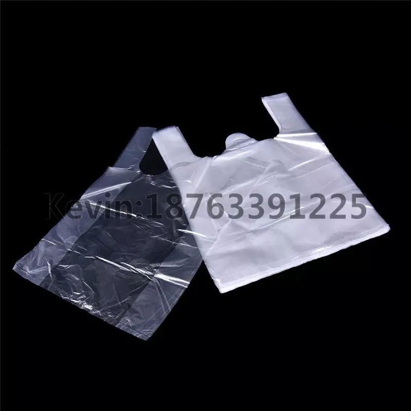 Добро пожаловать фирменные LDPE HDPE прозрачная пластиковая прозрачности футболка пакет для магазинов пакет