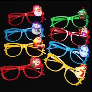 Occhiali <span class=keywords><strong>LED</strong></span> Lampeggianti Natalizi, Occhiali Luminosi, Giocattoli Luminosi, Regalo per Bambini, Forniture per Feste di Natale e Compleanno - Product Image 2