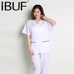 Thai spa üniforma tıbbi labcoat hemşire üniforması