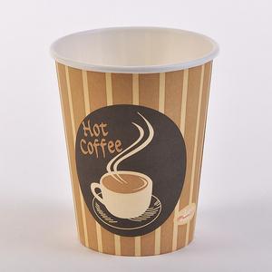Mejor venta desechable 8Boz pared simple café <span class=keywords><strong>de</strong></span> papel cartón taza - Product Image 6