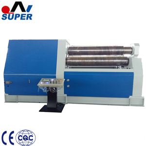 Đầy đủ tự động q345 W12 CNC 4 con lăn thủy lực tấm kim loại con lăn Máy uốn cho nhà máy đóng tàu - Product Image 5